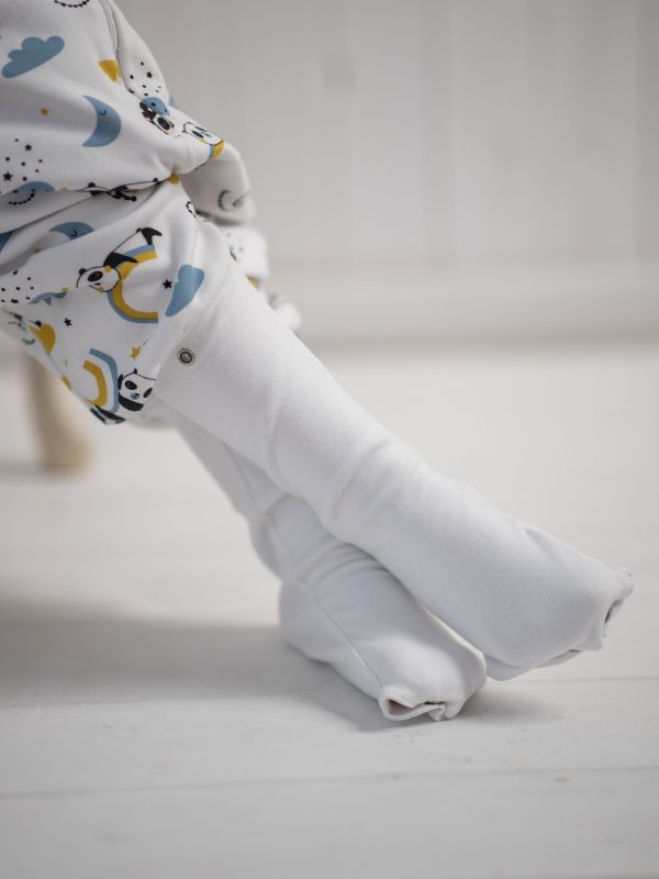 Liberina punjena vreća za spavanje sa nogavicama - dugi rukavi koji se skidaju - dodatak za stopala - Pande