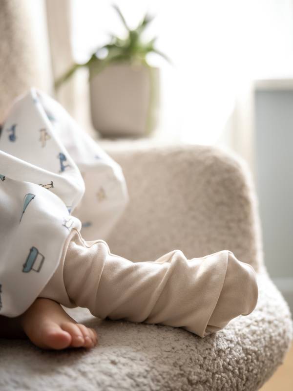 Vreća za spavanje sa nogavicama - dva sloja pamuka - bez rukava - dodatak za stopala - Mali putnik 1.0 TOG