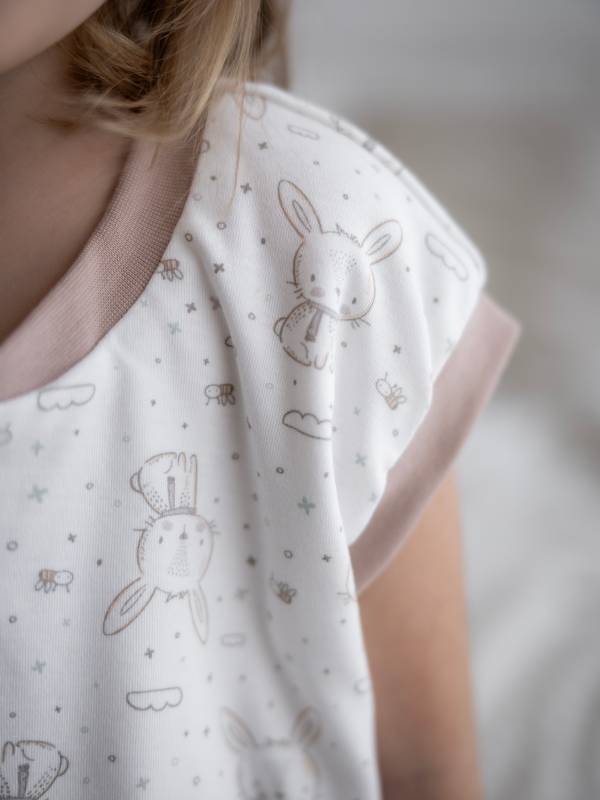 Vreća za spavanje sa nogavicama - dva sloja pamuka - bez rukava - dodatak za stopala - Zeke 1.0 TOG