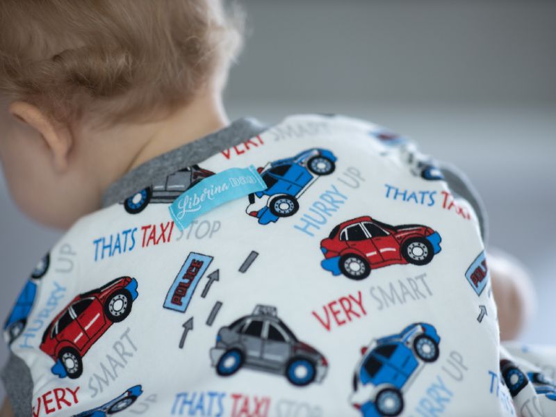 Liberina vreća za spavanje sa nogavicama - dva sloja pamuka - bez rukava - Taxi