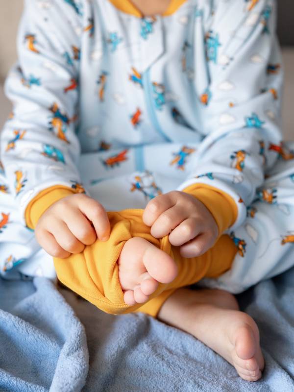 Vreća za spavanje sa nogavicama - dva sloja pamuka - skidajući rukavi - dodatak za stopala - Avioni - 1.0 TOG