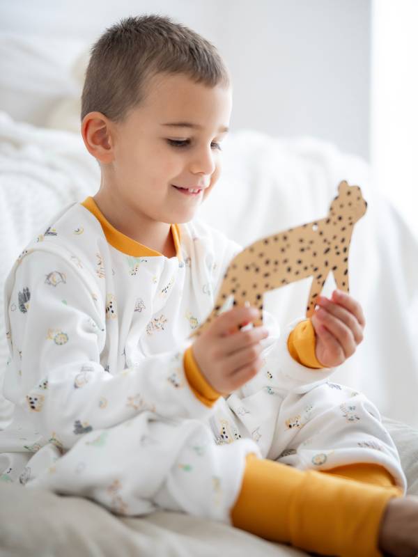 Vreća za spavanje sa nogavicama - dva sloja pamuka - skidajući rukavi - dodatak za stopala - Pospana savana - 1.0 TOG