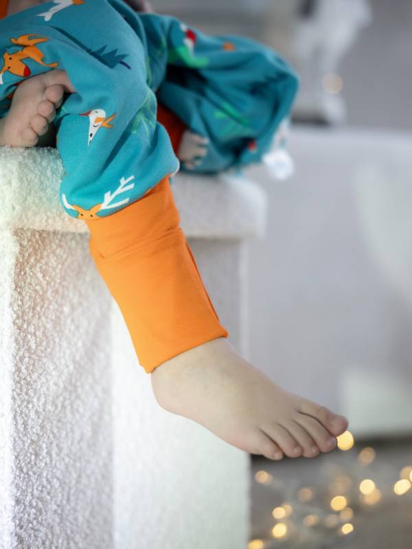 Vreća za spavanje sa nogavicama - punjena - skidajući rukavi - dodatak za stopala - Novogodišnja - 2.5 TOG