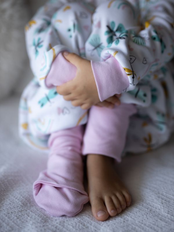 Liberina vreća za spavanje sa nogavicama - punjena- dugi rukavi koji se skidaju - dodatak za stopala - Leptirići